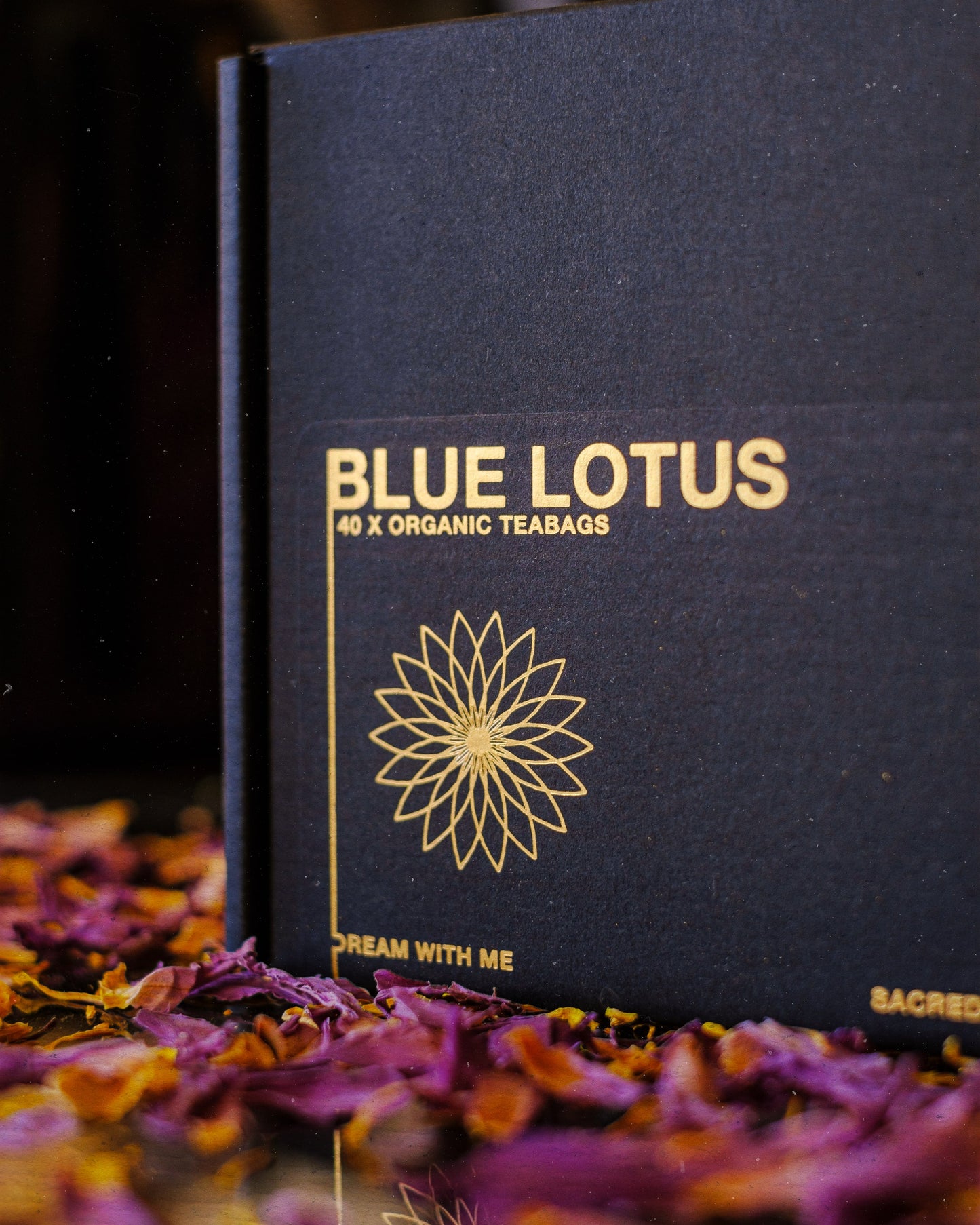 Organic Blue Lotus Teabag Box