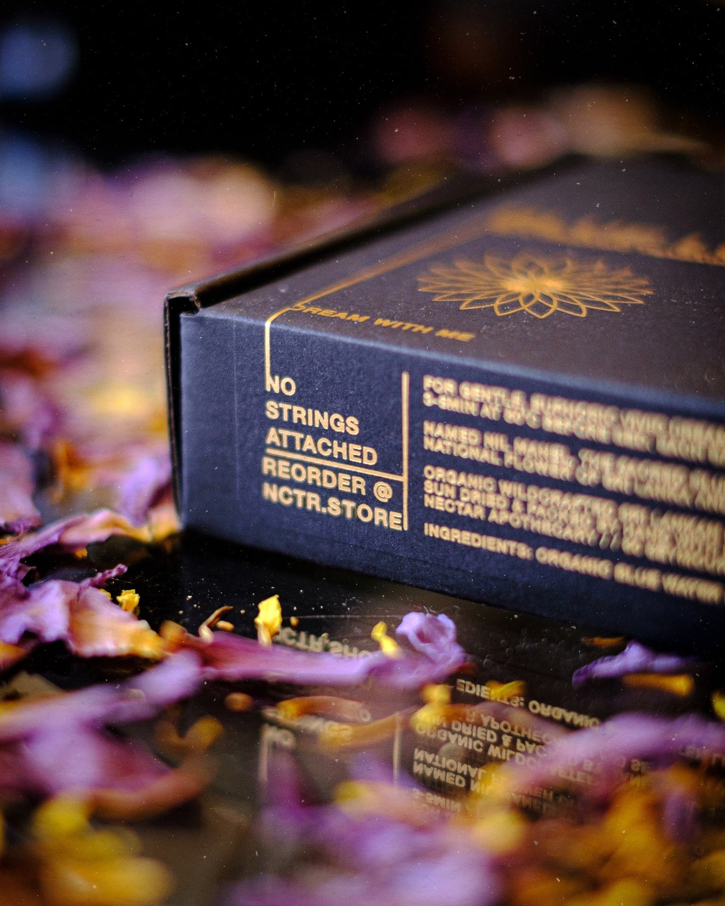 Organic Blue Lotus Teabag Box