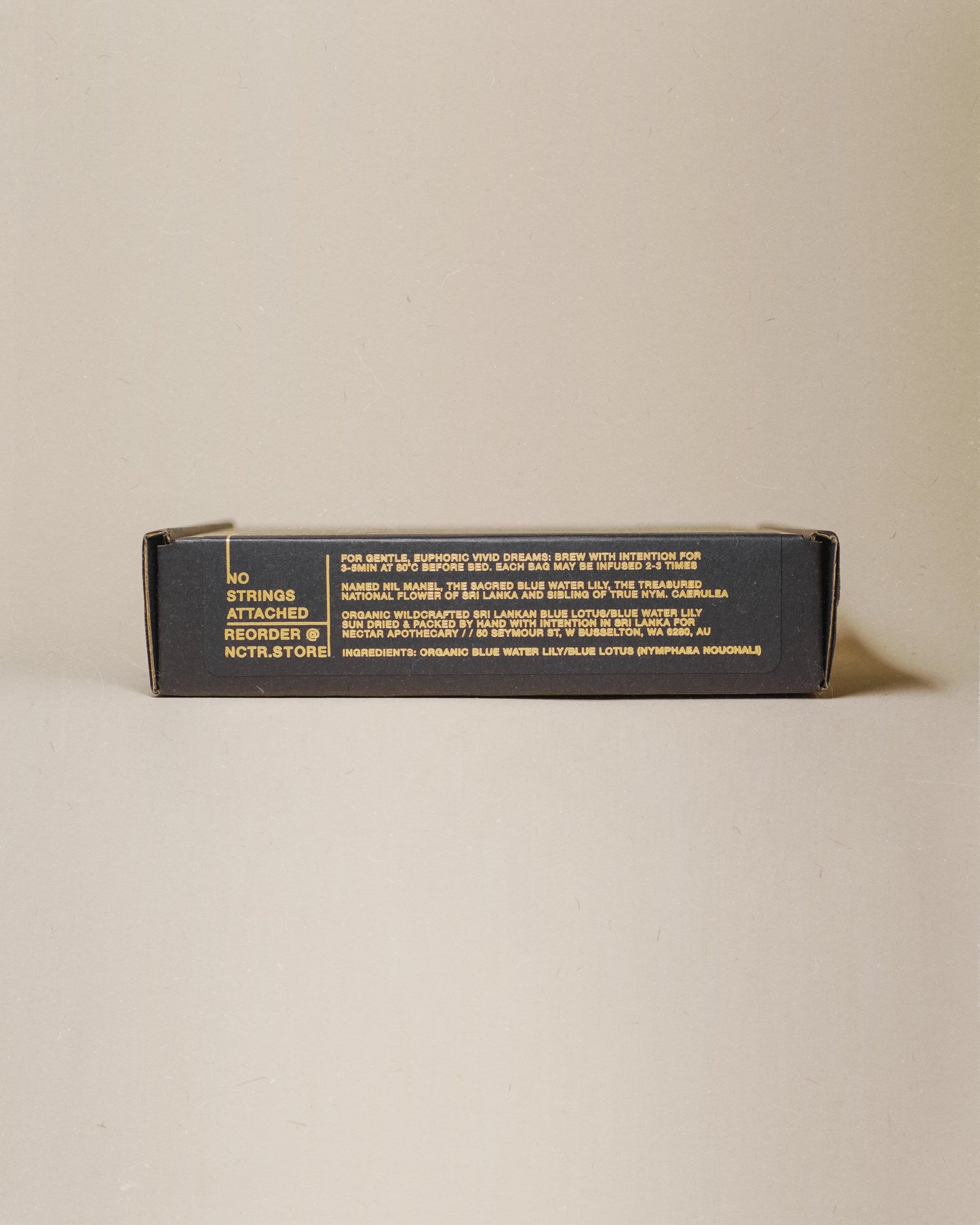 Organic Blue Lotus Teabag Box