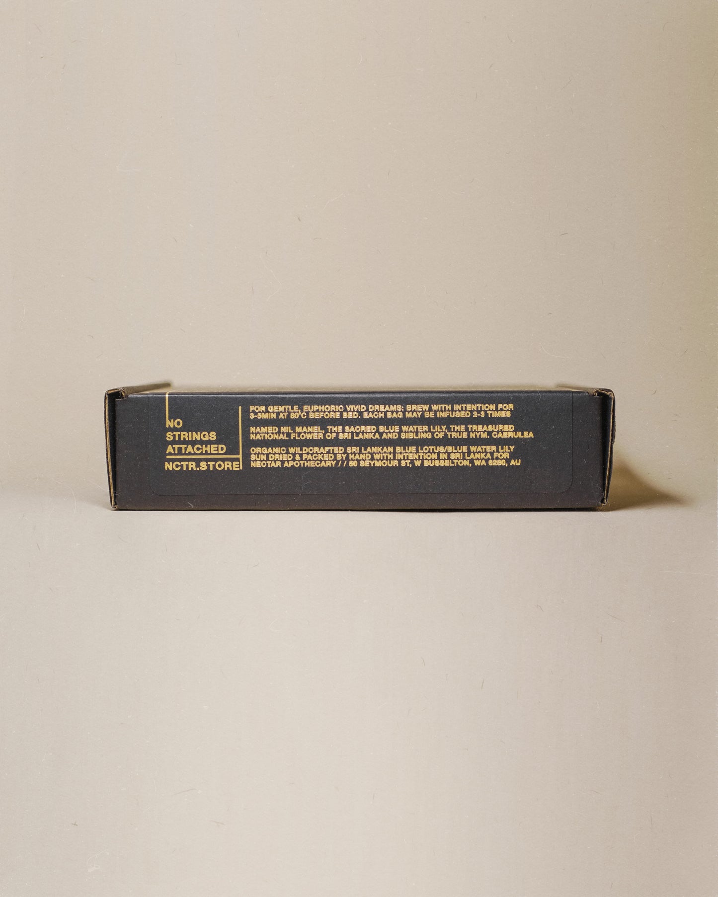 Organic Blue Lotus Teabag Box