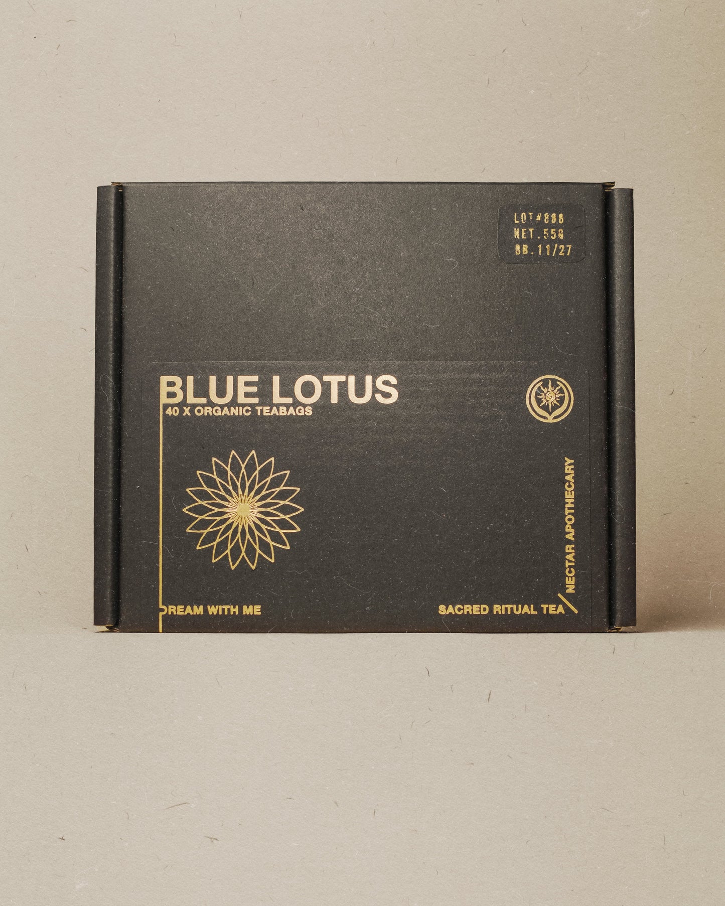 Organic Blue Lotus Teabag Box