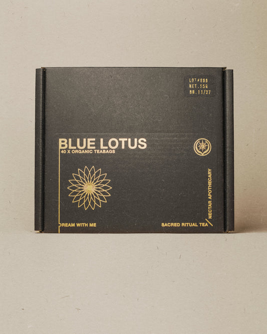 Organic Blue Lotus Teabag Box